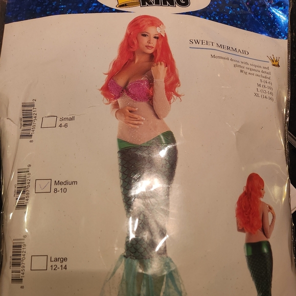 Adult Mermaid Costume - Picture 2 of 8